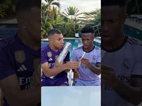 Mbappe thought he had landed a giant candy. #funny #shorts