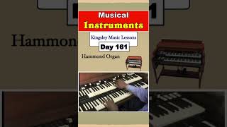 Musical Instruments Hammond Organ Day 161#shorts