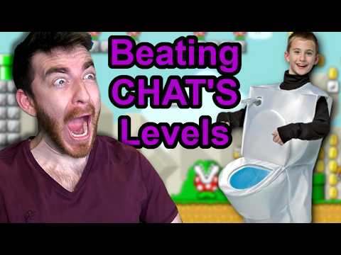 Doug plays Chat's Mario levels but he can't stop peeing