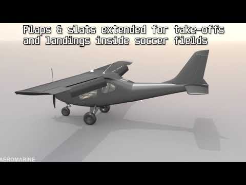 Aeromarine's Hyper STOL 100 Second Video