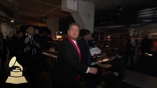 James Corden | Backstage | 59th GRAMMYs