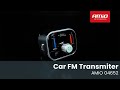 Video AMIO FM transmitter 2xUSB-A 1×USB-C microSD 12V 24Vthumb 1