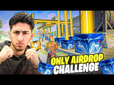 I'm Back With Only Airdrop Challenge😱😍1 Vs 4 Rank [A_s Gaming] - Free Fire India