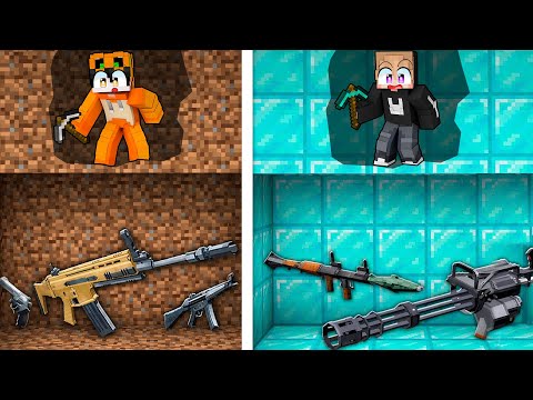 I FOUND A BURIED WEAPON IN MINECRAFT!!