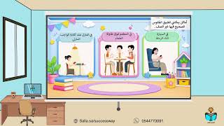 الجلوس الصحيح -المهارات الحياتية والأسرية - أولى ا...