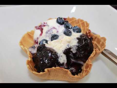 Blueberry Doughboy Dessert - Bonita's Kitchen
