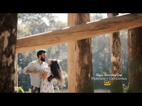 Best Wedding Anniversary Wishes Video | Praveen + Greeshma | Wedink Stories | 4K