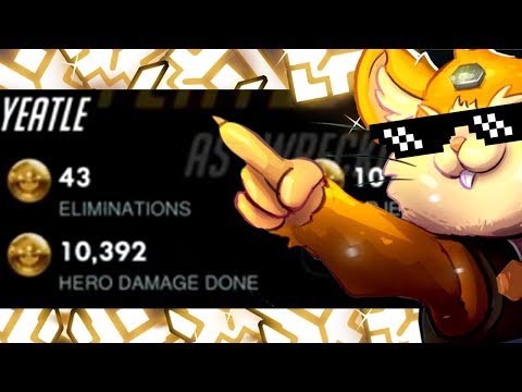 Grandmaster Hammond Gameplay - Yeatle! #1 Hammond [ OVERWATCH SEASON 14 TOP 500 ]