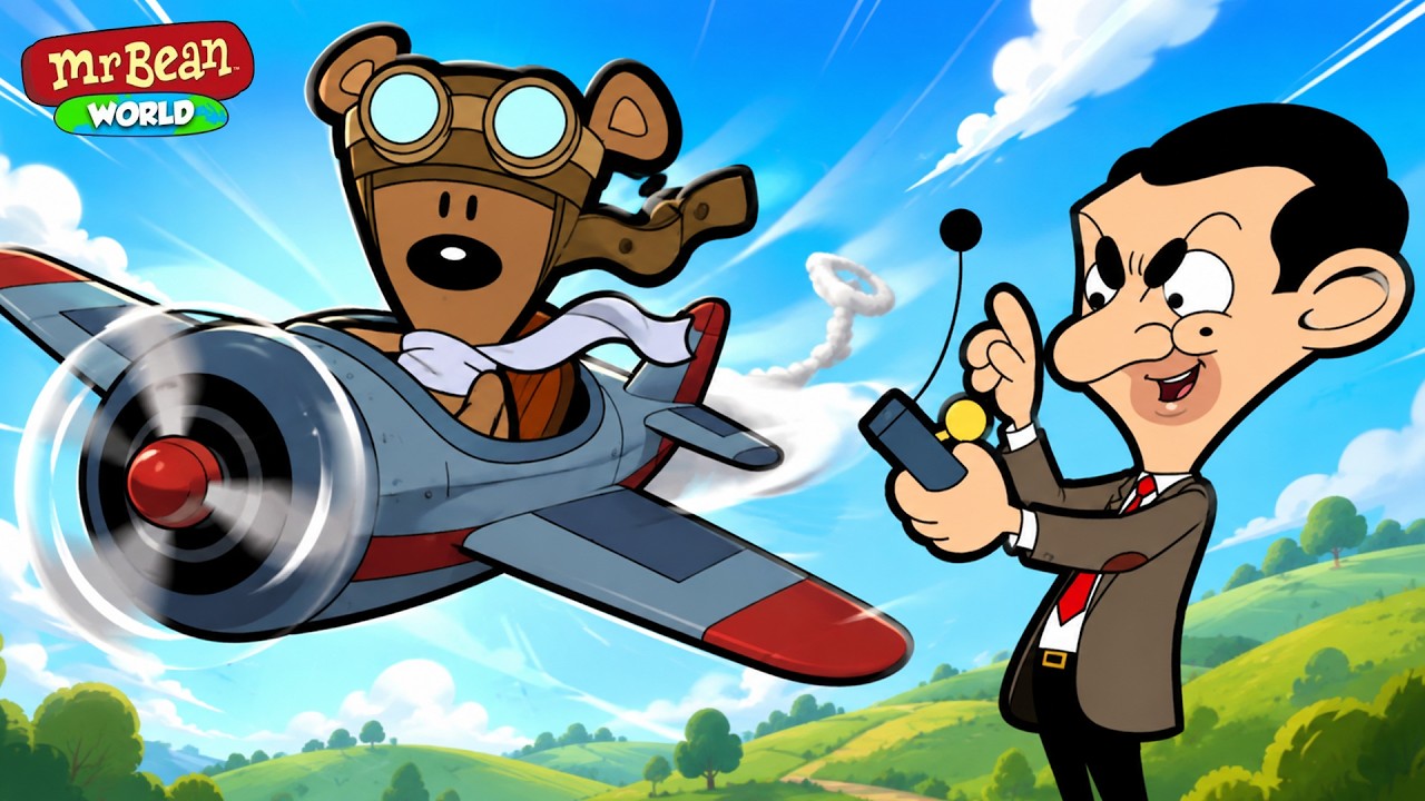 Mr Bean Sends Teddy Into the Sky! | Mr Bean World
