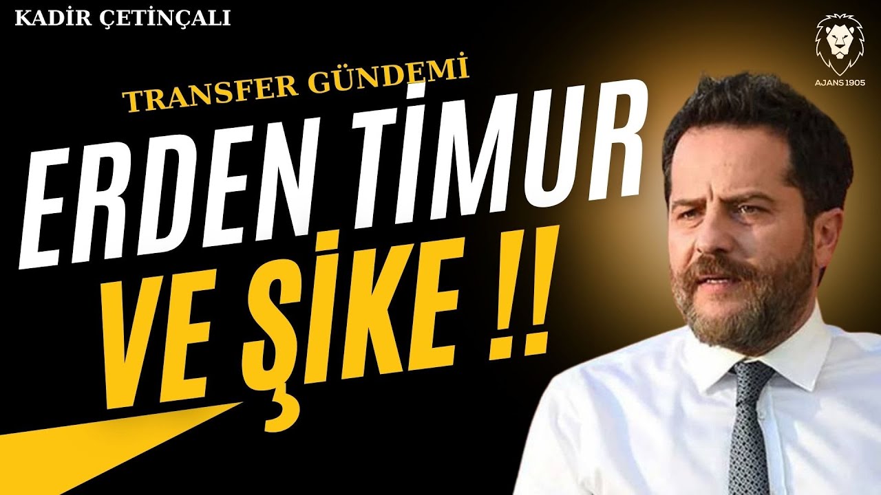 Erden Timur ve ŞİKE ALGISI 🚨 | Galatasaray Ocak Ayı Transfer Planları, Görüşmeler | Kimler Gündemde?
