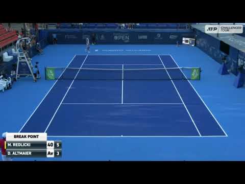 Michael Redlicki (USA) vs Daniel Altmaier (GER) Puerta Vallarta challenger 1 Round