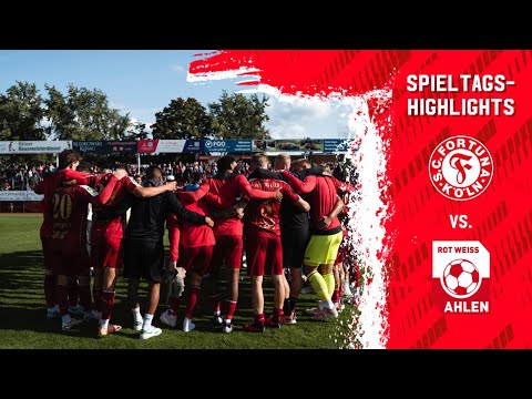 Highlights vom 11. Spieltag: Fortuna Köln vs. Rot-Weiss Ahlen