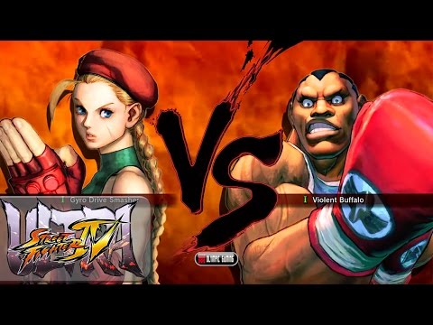 USF4: Not Vinnie (Cammy) Vs Level 99 BBC (Balrog) HD