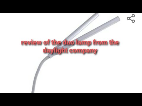 Duo lamp review from the daylight company