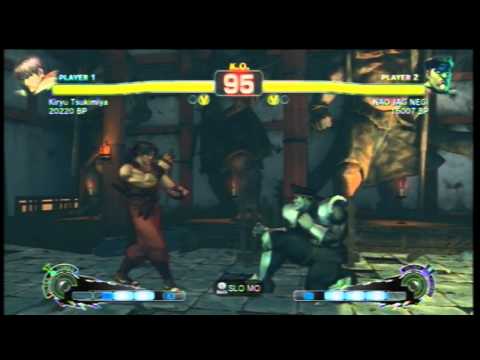 SSF4 [A vs A]: Kiryu Tsukimiya(#1 Guy) vs NAO JAG NEGI(#41 Bison) Ep.220