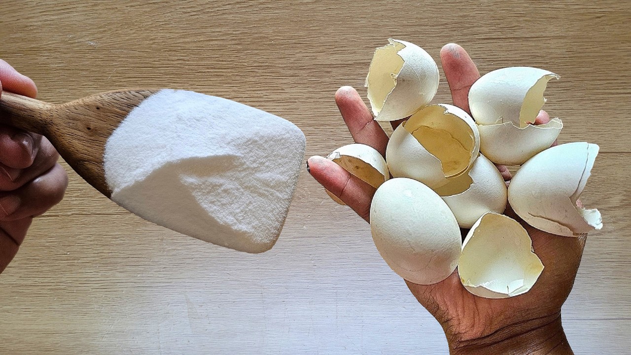 Just beat BICARBONATE with EGG SHELLS and you won't need to spend any more money.