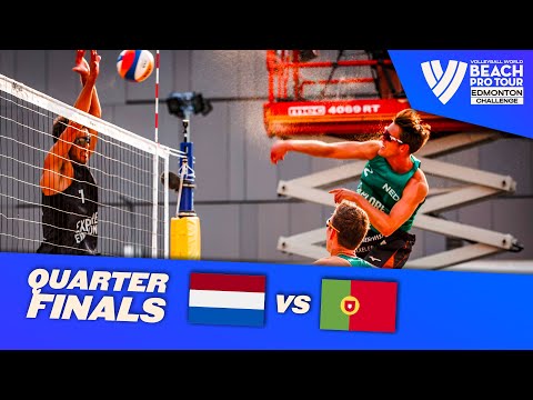 Varenhorst/Luini vs. Pedrosa/Campos - Quarter Finals Highlights Edmonton 2023 #BeachProTour