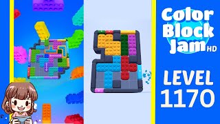 Solution du Niveau 1170 de Color Block Jam