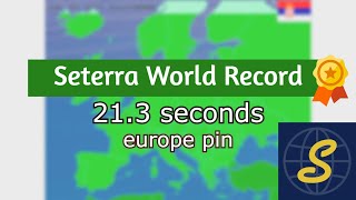 FORMER WORLD RECORD SETERRA EUROPE COUNTRIES in 21.3 SECONDS!