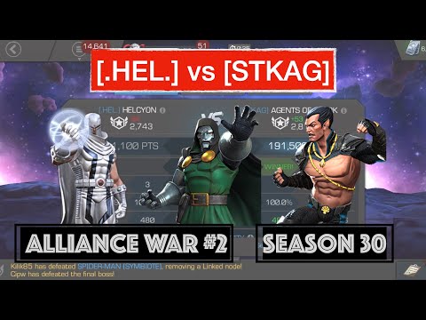 MCOC - [.HEL.] vs [STKAG] Alliance War#2 - Season 30
