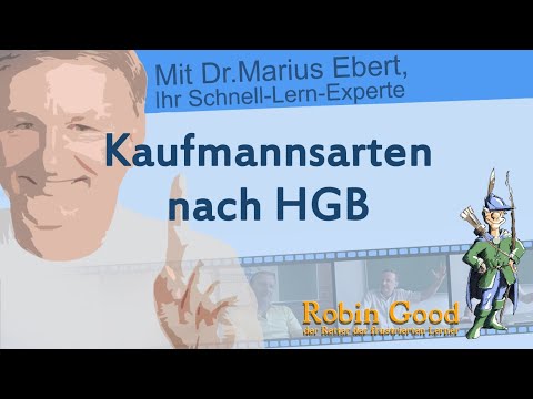 Kaufmannsarten nach HGB