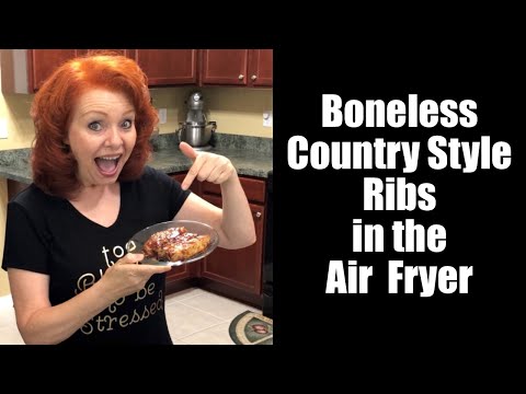 Amazing Boneless Country Style Ribs (Air Fryer)