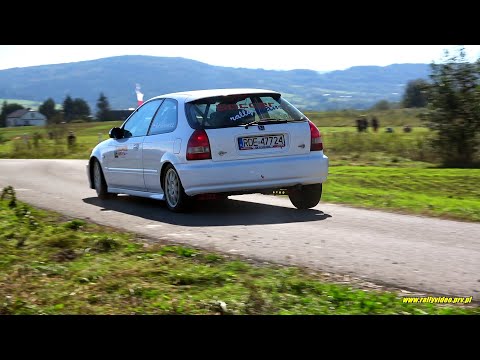 Adam FLORKIEWICZ / Albert FLORKIEWICZ - Honda Civic - Jesienny Super Sprint Libusza 04-10-2020