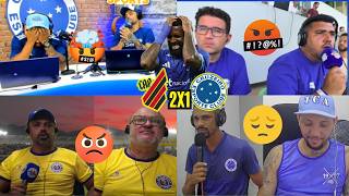REAÇÕES DOS CRUZEIRENSES REVOLTADOS COM DERROTA DE 2 A 1 PRO ATHLETICO PARANAENSE- BRASILEIRÃO 2026
