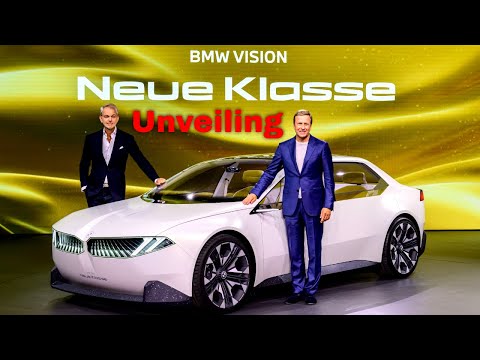 BMWの電気自動車コンセプト「BMW Vision Neue Klasse Concept」デビュー動画