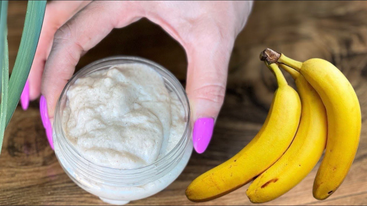 Banana peel Erases all wrinkles on your face💥 Top banana peel recipe for skin care⚡️