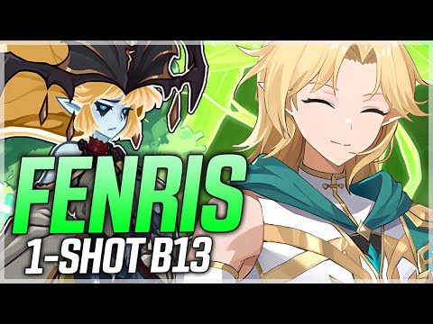 1-SHOT BANSHEE 13 with FENRIS (HIGHEST DAMAGE POSSIBLE?!) - Epic Seven