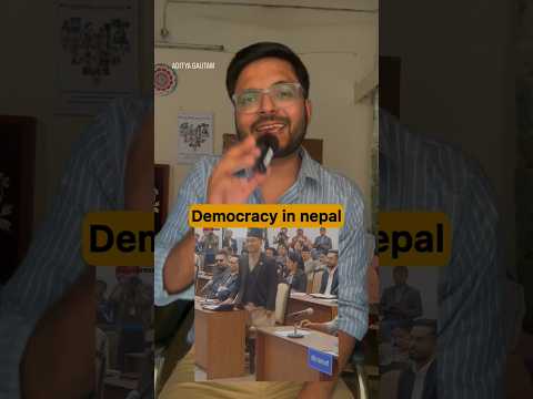 How democracy works?Why Nepal home minister Sudhan Gurung resigns? #trending #nepal #genz