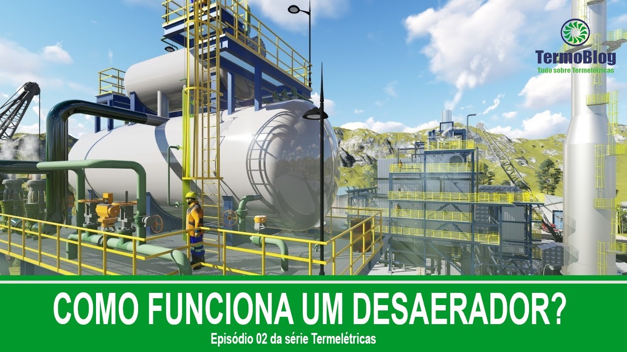 Como funciona um desaerador?