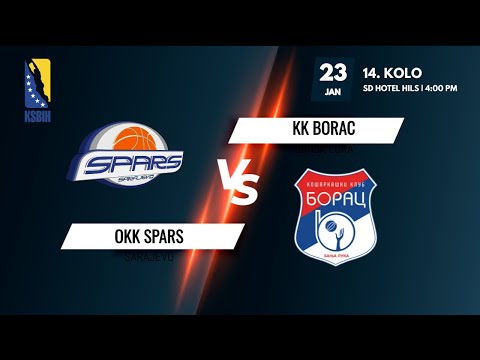 OKK Spars vs KK Borac - 14.kolo - KSBIH - 2021/2022