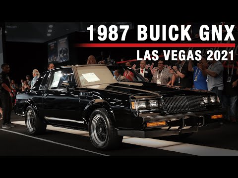 WORLD RECORD - 1987 Buick GNX Sale - BARRETT-JACKSON LAS VEGAS