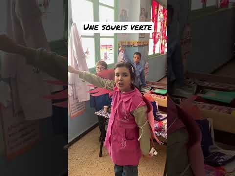 Comptine: Une souris verte