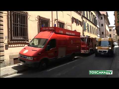 2017-08-09 FIRENZE - FUGA DI MONOSSIDO IN CENTRO,DUE IN CAMERA IPERBARICA