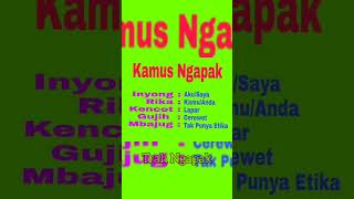 Download lagu kamus ngapak #banyumas #purwokerto #ngapak @trahngapak mp3