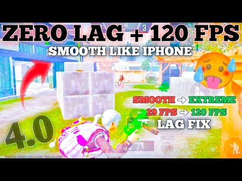 BGMI 90 FPS 120 FPS SUPER SMOOTH LAG FIX CONFIG 1000% LAG FIXED LOW IN DEVICE LAG FIXED NEW UPDATE 🥹