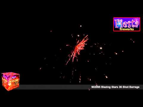 Carnival Fireworks - 902095 Blazing Stars 36 Shot Barrage