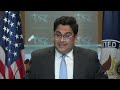 U.S. State Department press briefing: 5/16/24 - Video