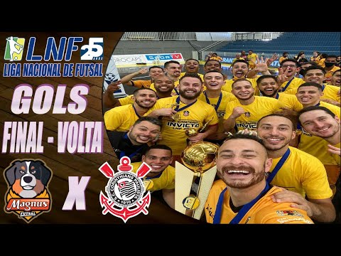 MAGNUS CAMPEÃO INVICTO! Gols Magnus X Corinthians | FINAL | Jogo de Volta | LNF 2020 (20/12/2020)