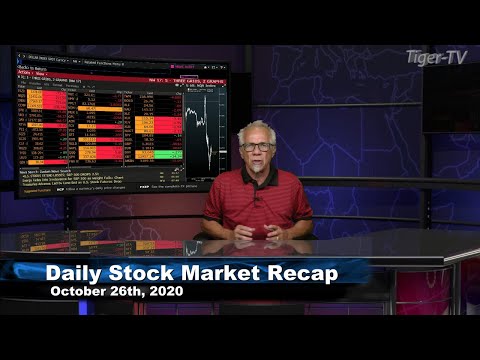 October 26th, Daily Stock Market Recap with Tom O'Brien - 2020