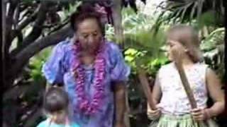 Disney Polynesian Luau Dance Instrument Demonstration - 1994