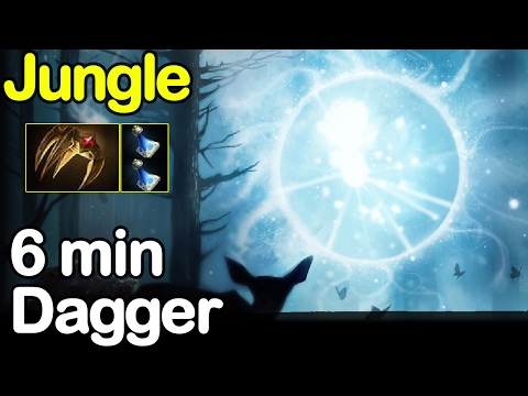 Io [Wisp] jungle 6 min Dagger vs 9K Matubaman Morphling Dota 2 7.02