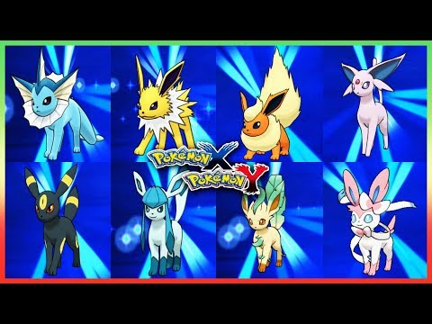 Pokemon X & Y - How to Get Eevee & Evolve It!