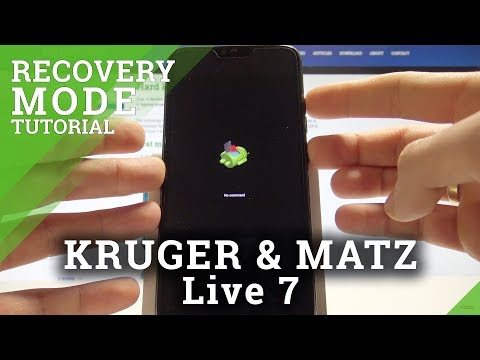 How to Boot into Recovery Mode in KRUGER & MATZ Live 7 - Android System Recovery