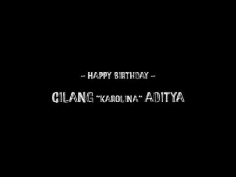 SORE band - Happy birthday, Gilang 'Karolina' Aditya!