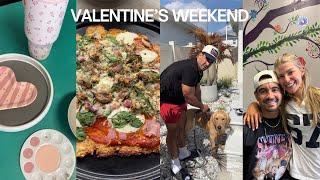 VALENTINE’S WEEKEND: circuit workout with Jay, pottery painting, high protein pizza & movie night