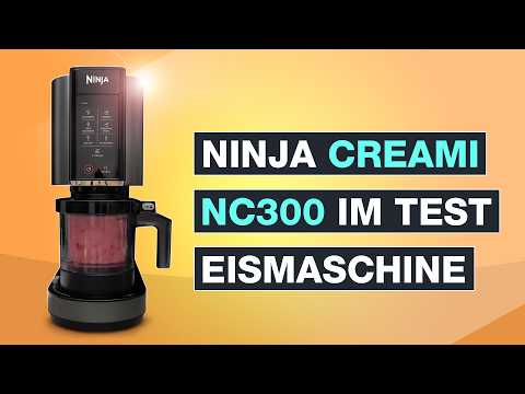 NINJA CREAMI NC300 im Test - Eismaschine mit Rezepten - Testventure
